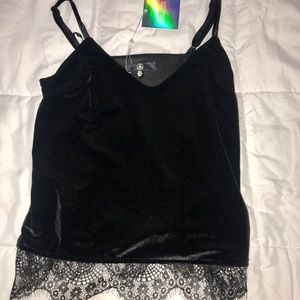 Brand new Missguided velvet tank